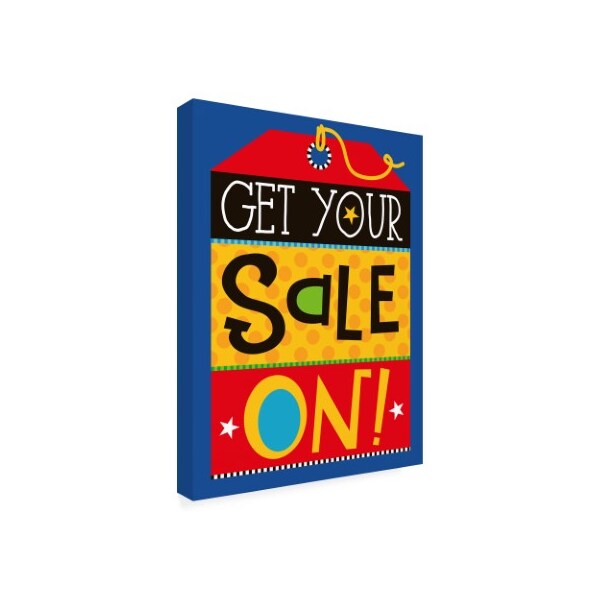 Holli Conger 'Get Your Sale On' Canvas Art,14x19